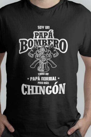 Playera para un papá bombero