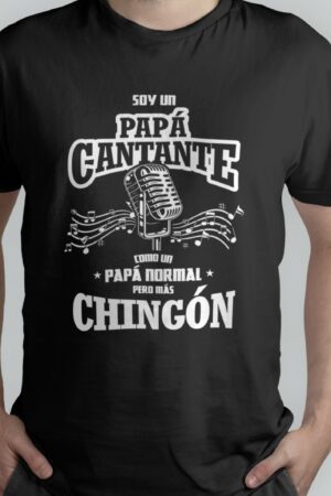 Playera para un papá cantante
