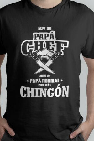 Playera para un papá chef