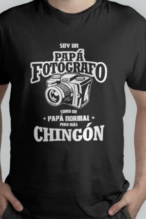 Playera para un papá fotografo