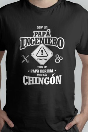 Playera para un papá ingeniero