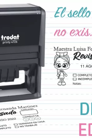 Sello Fechador Para Maestras