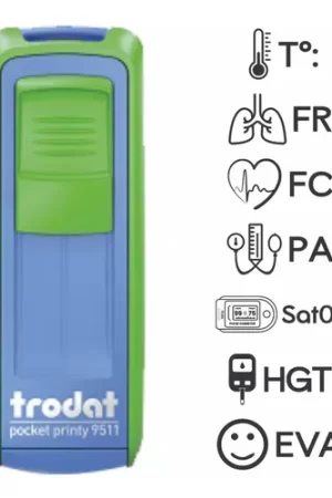 Sello Médico De Signos Vitales