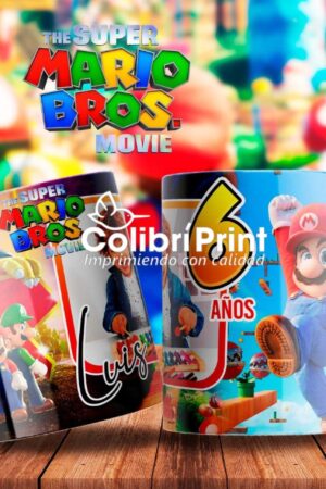 Taza Mario Bros y Luigi