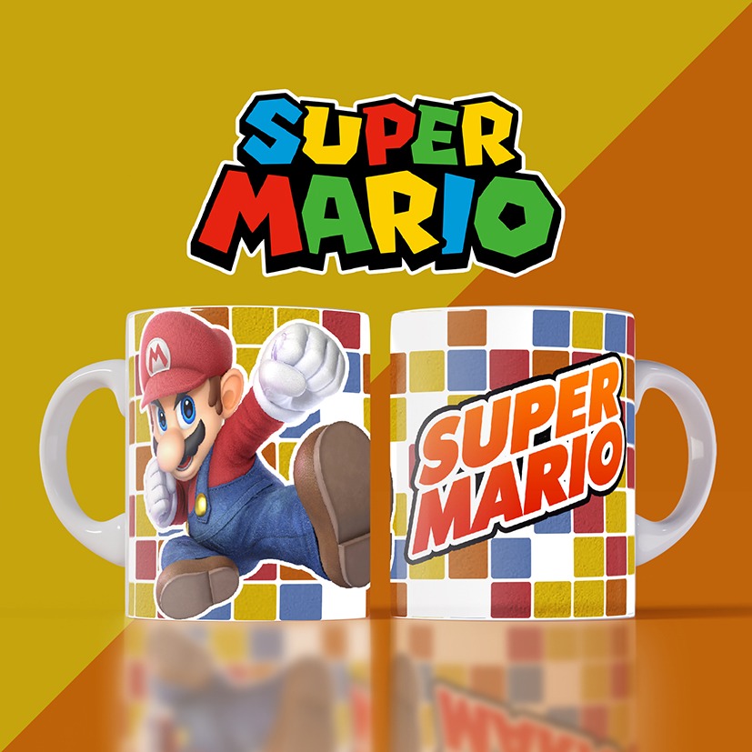 Taza Super Mario