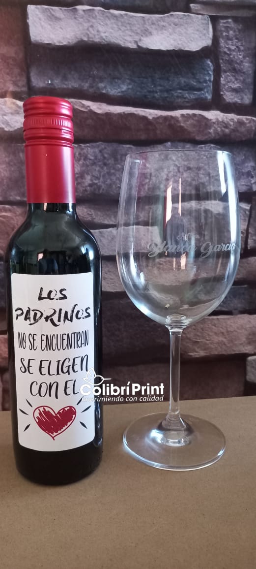 Caja de regalo para padrinos - Imagen 3