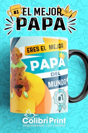 Taza "Eres el mejor papá del mundo"