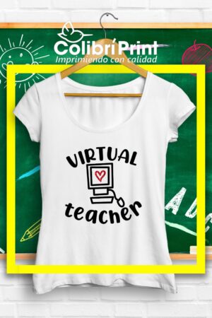 Playera "Virtual teacher"
