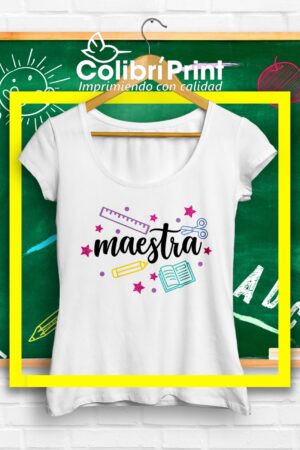 Playera "Maestra"