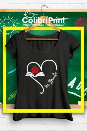 Playera "1er grado" maestr@