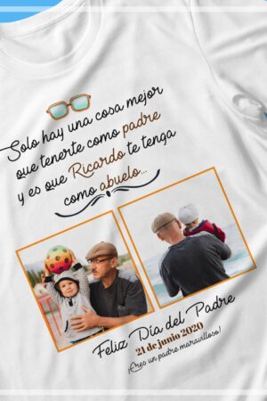 Playera para papá, "feliz día del padre"