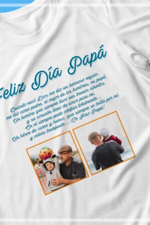 Playera para papá, "Feliz Día Papá"