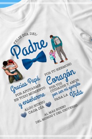 Playera para papá, "Feliz día del padre"