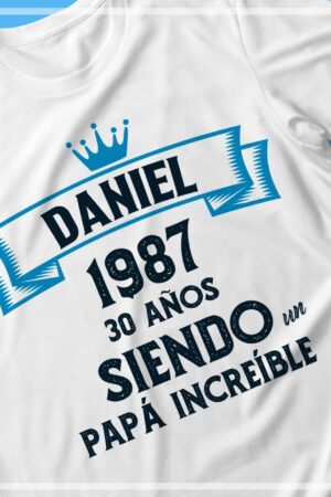 Playera para papá, "Papá increible"