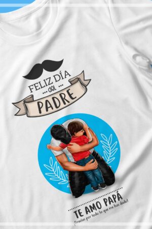 Playera para papá, "Te amo papá"