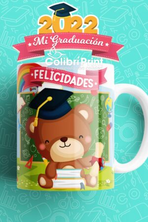Taza para graduación