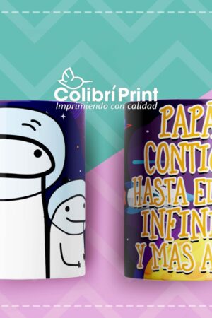Taza "Contigo hasta el infinito y más allá"