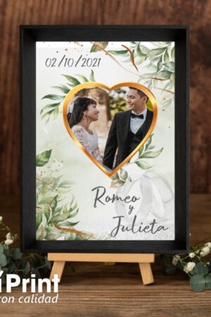 Cuadro decorativo para boda