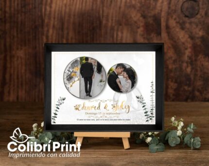Cuadro decorativo para boda