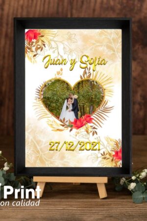 Cuadro decorativo para boda