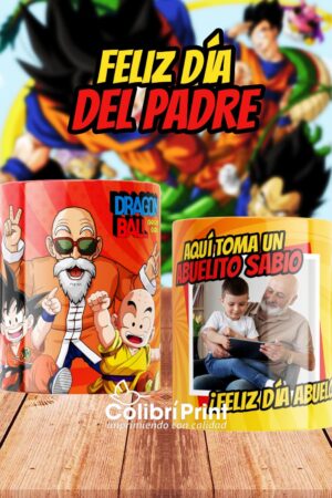 Taza día del padre Dragon Ball