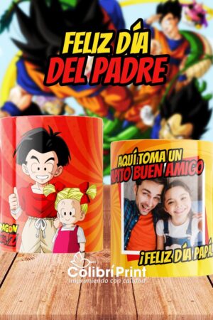 Taza Dragon Ball Papito buen amigo