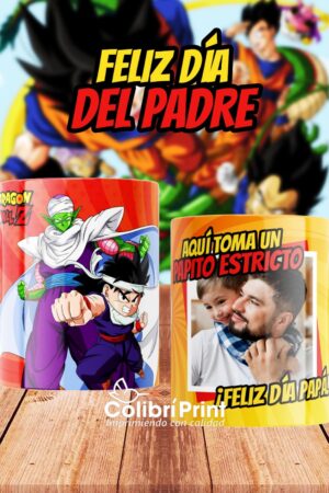 Taza Dragon Ball Papito Estricto