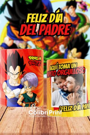 Taza Dragon Ball Papito Orgulloso