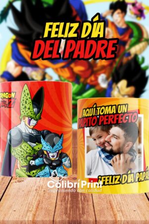Taza Dragon Ball Papito Perfecto
