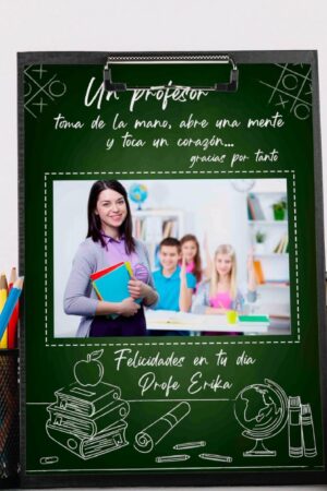 Cuadro decorativo "Felicidades en tu día"