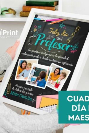 Cuadro decorativo para maestro