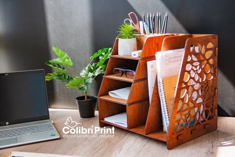 Organizador de hojas para escritorio