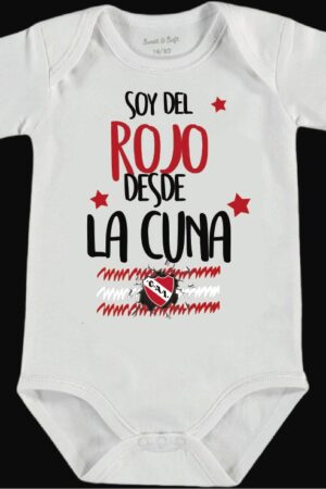 Pañalero "Soy del rojo desde la cuna"