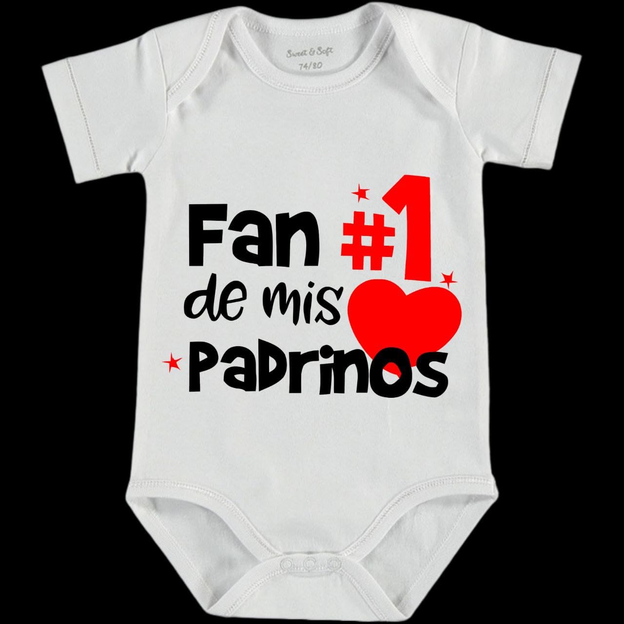 Pañalero "Fan #1 de mis padrinos