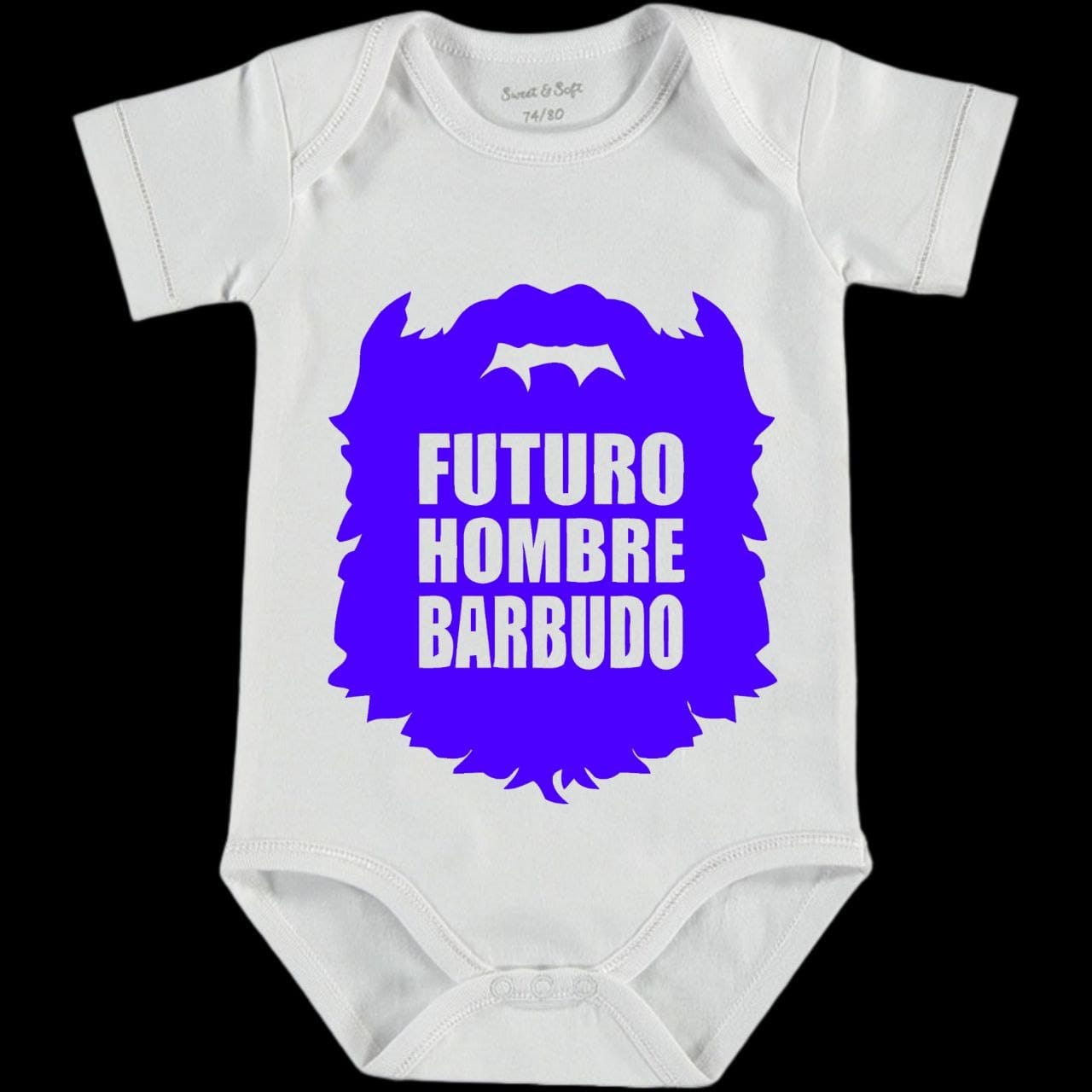 Pañalero "Futuro hombre barbudo"