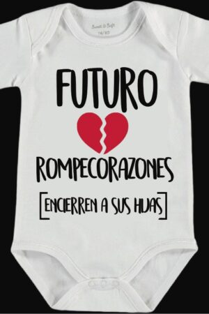 Pañalero "Futuro rompecorazones [encierren a sus hijas]"