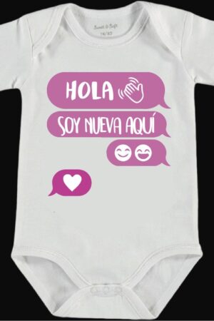 Pañalero "Hola soy nueva aquí"