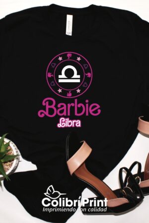 Playera Barbie Signo Zodiacal