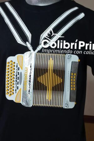 Playera acordeón personalizada
