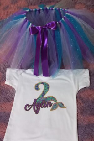 Tutú y playera o pañalero