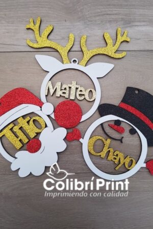 Esferas de navidad personalizadas