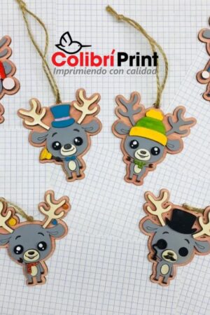 Colgantes de renitos para navidad