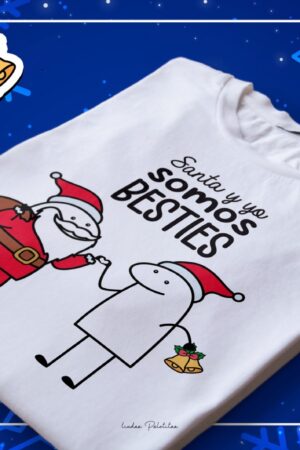 Bonita Playera De Flork Navideño