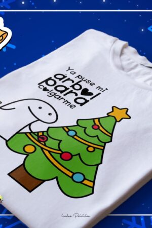 Bonita Playera De Flork Navideño