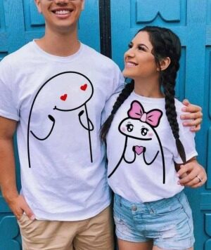 Playera flork pareja