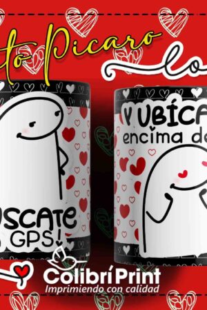 Taza flork "búscate un gps y ubicate encima de mí"