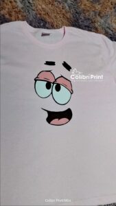 Playeras de dibujo animado Colibrí Print (3)