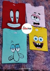 Playeras de dibujo animado Colibrí Print (5)
