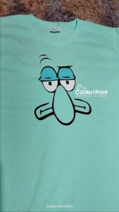 Playeras de dibujo animado Colibrí Print (8)
